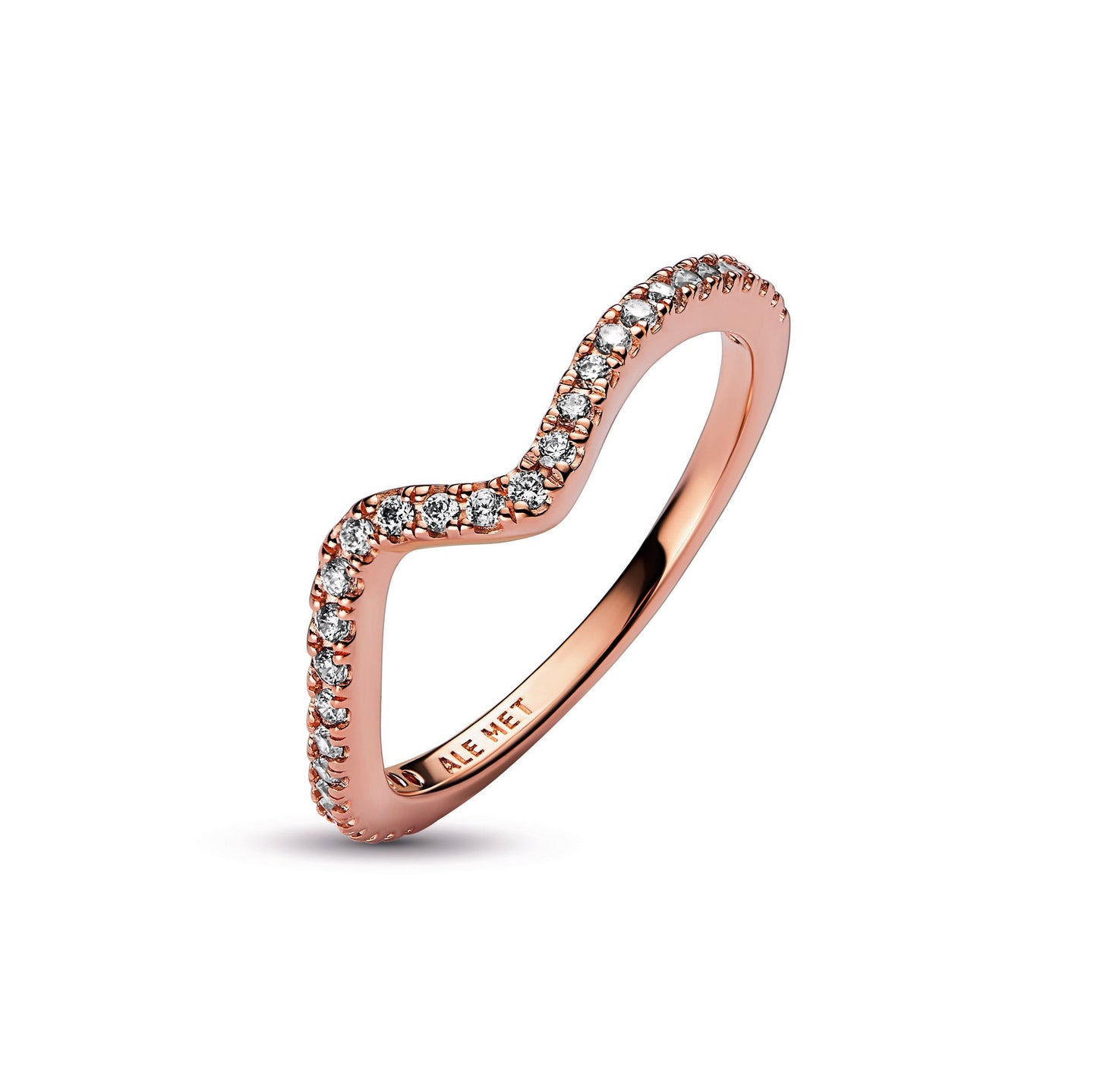 Sparkling Wave Ring