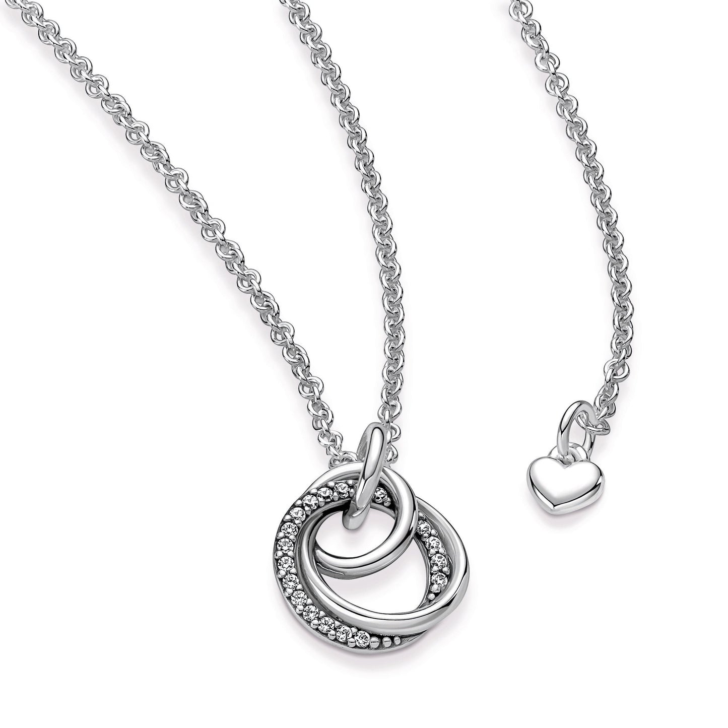 Family Always Encircled Pendant Necklace