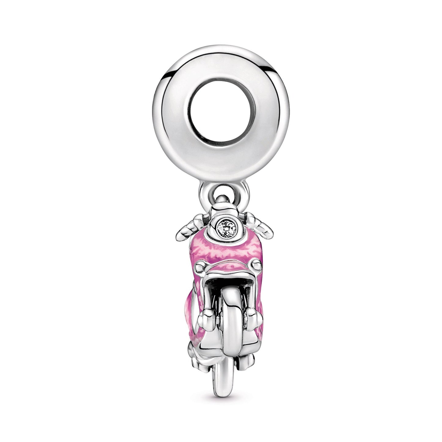 Pink Scooter Dangle Charm