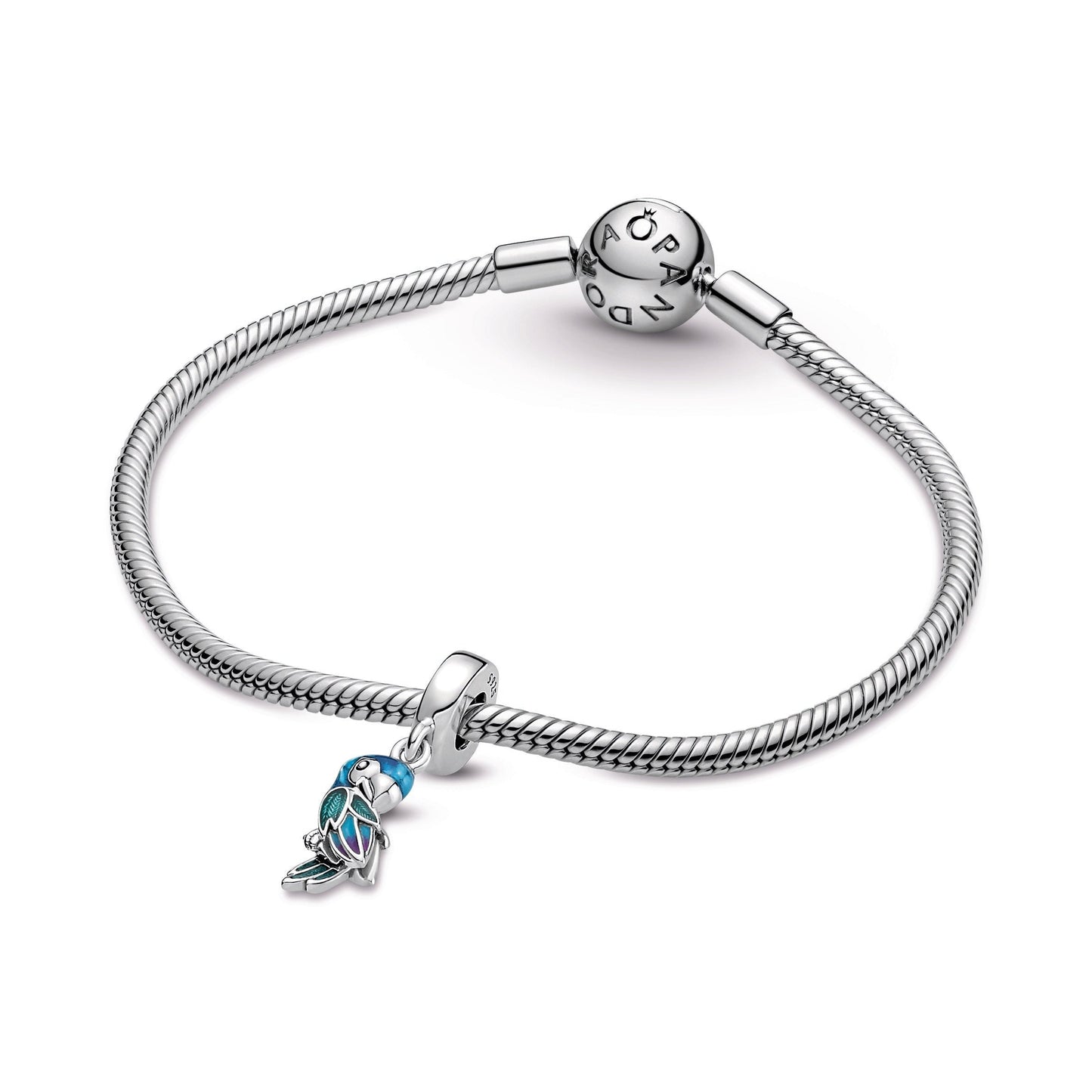 Jungle Paradise Parrot Dangle Charm