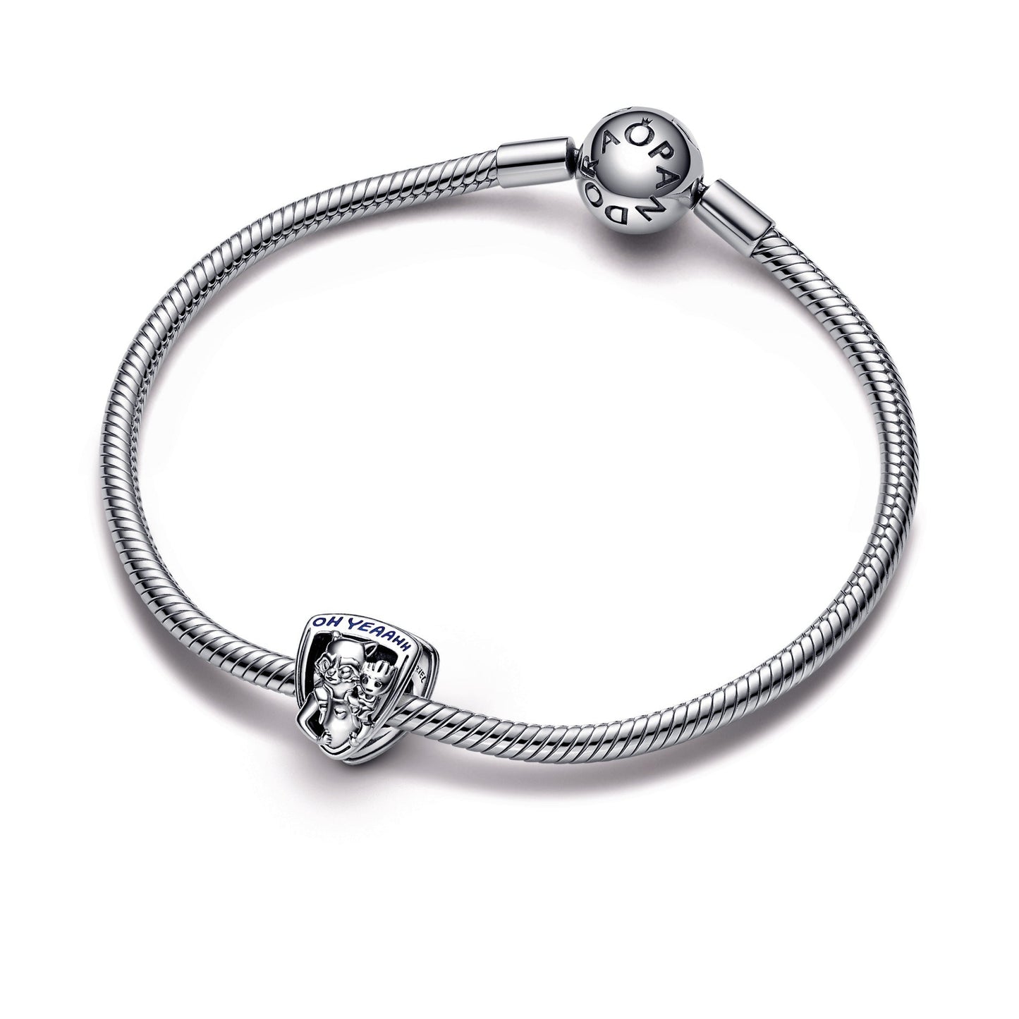 Marvel Guardians of the Galaxy Rocket Raccoon & Groot Emblem Charm