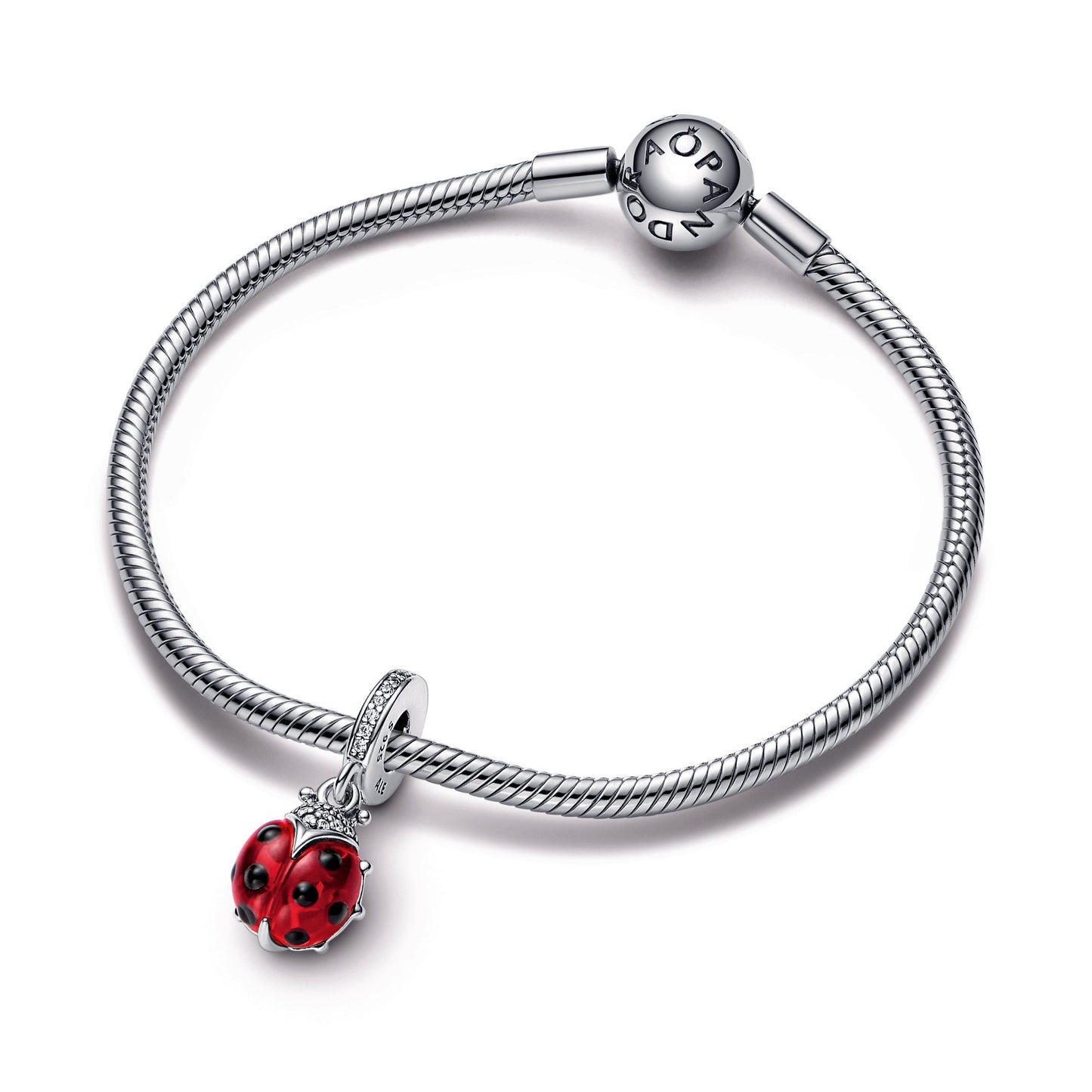 Red Ladybird Dangle Charm