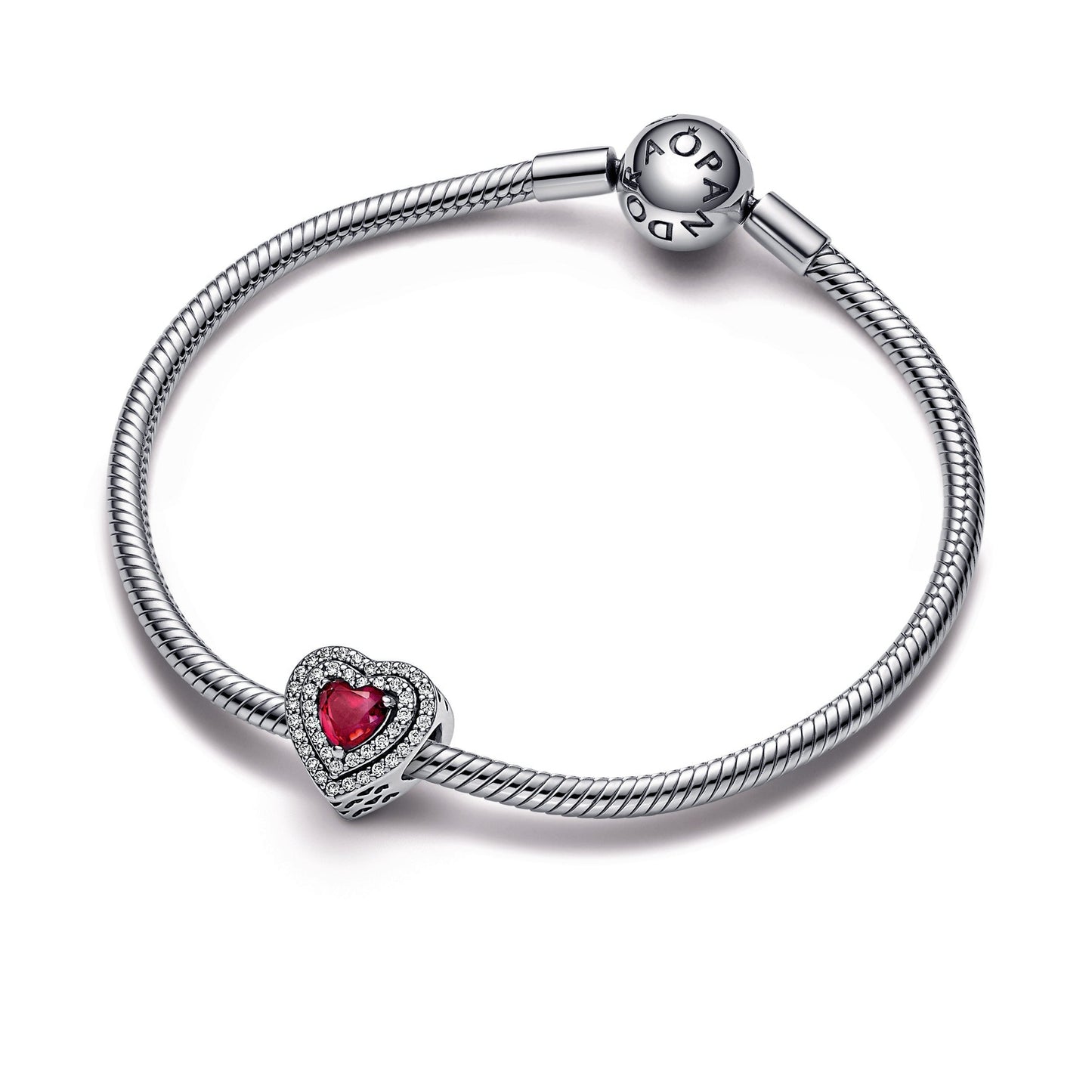 Sparkling Levelled Heart Charm