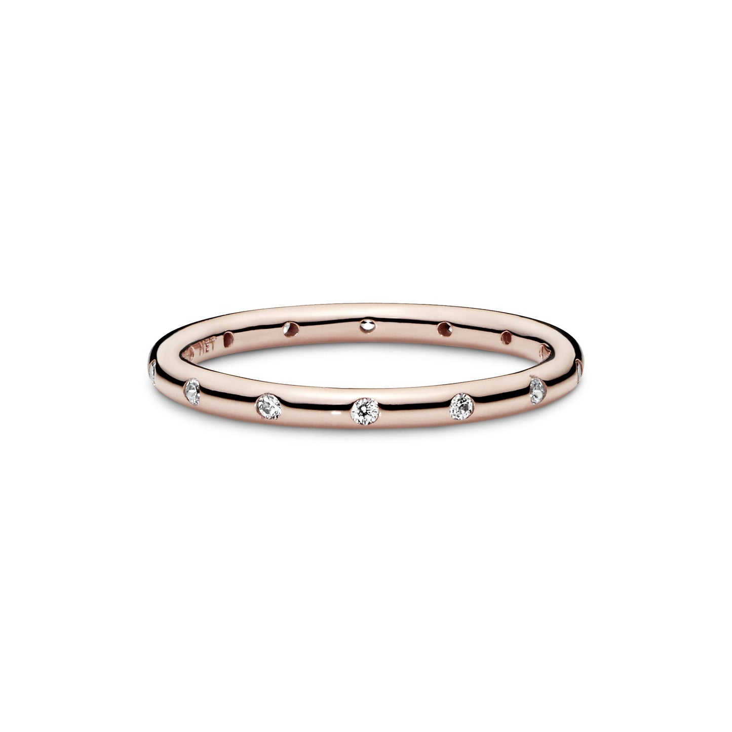 Simple Sparkling Band Ring