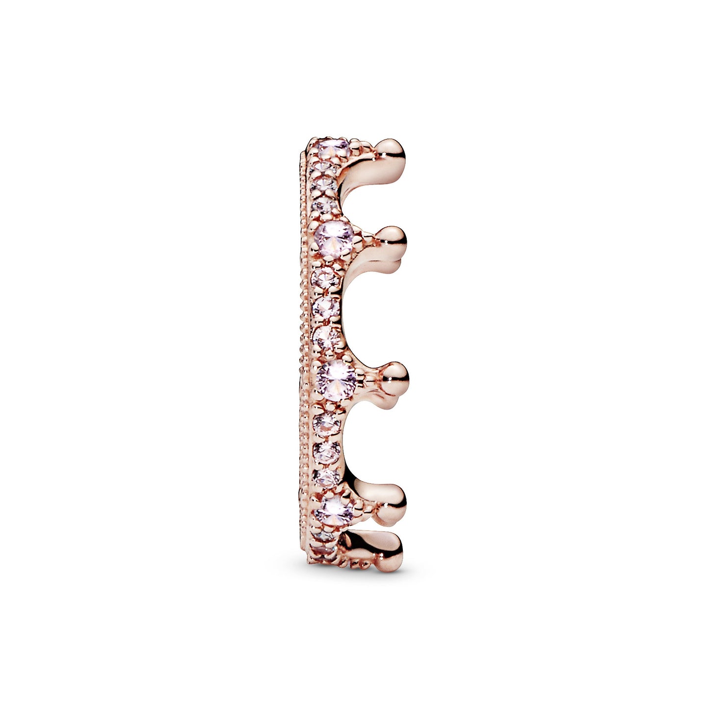 Pink Sparkling Crown Ring