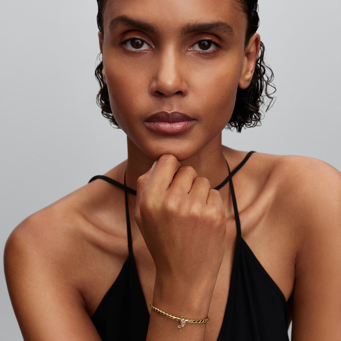 Tulip Openwork Charm