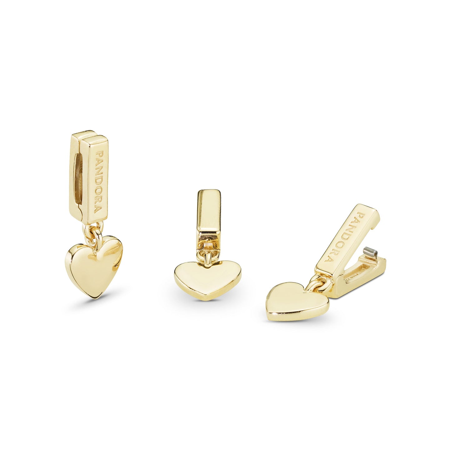 Pandora Reflexions Heart Dangle Clip Charm