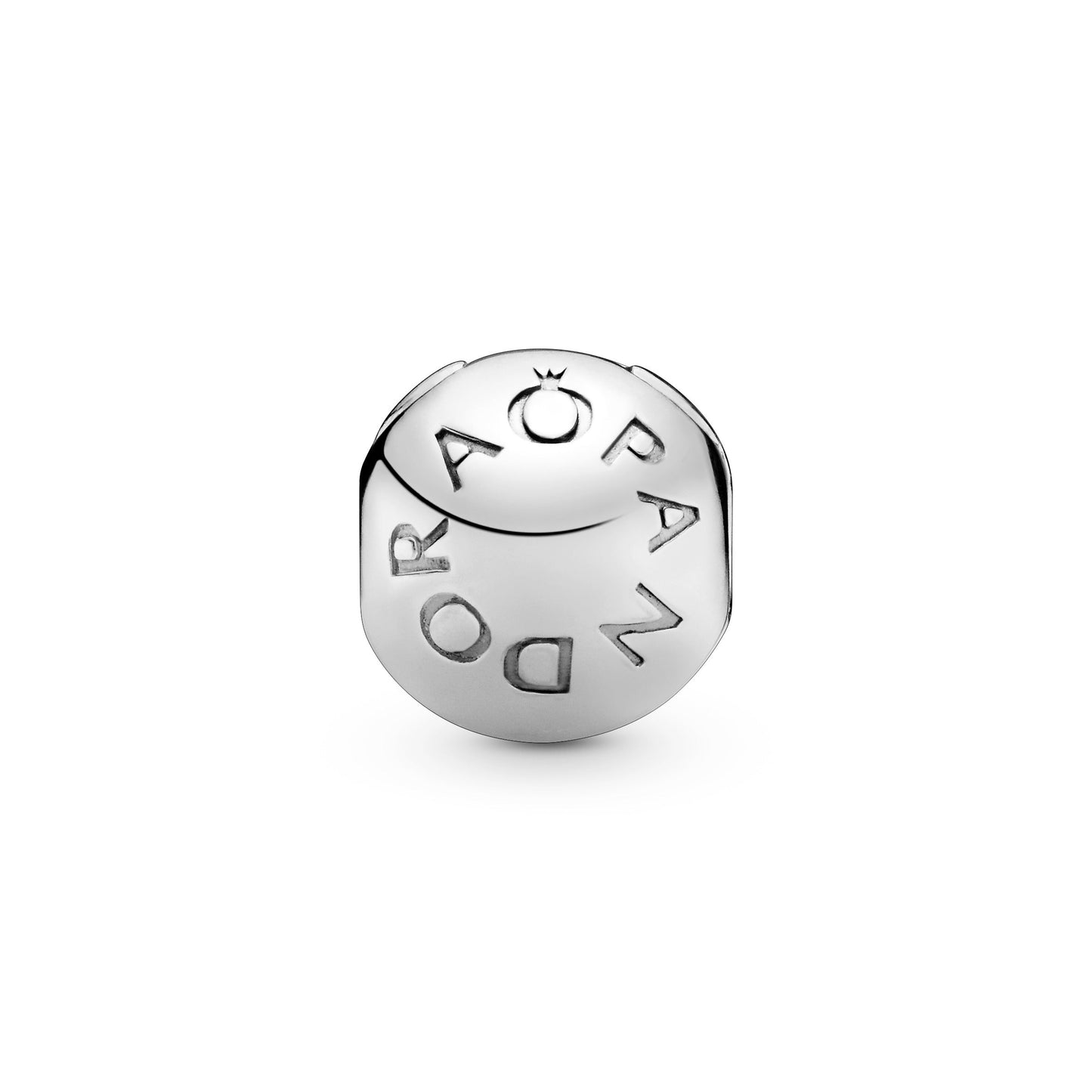 Pandora Logo Clip Charm