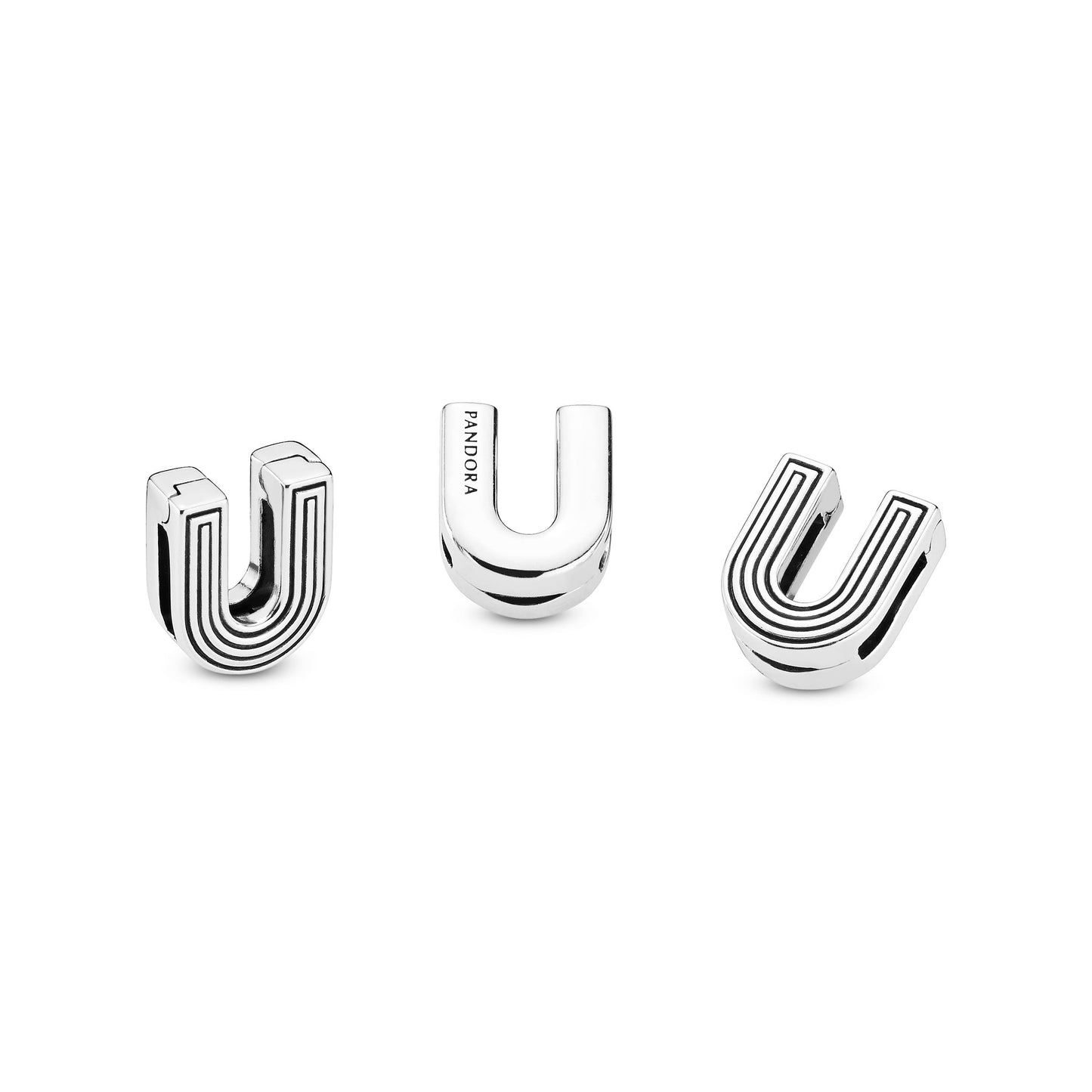 Letter U Clip Charm