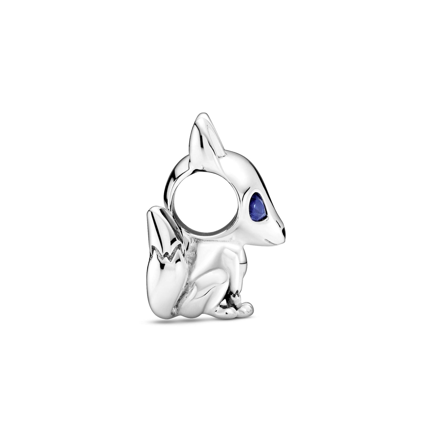 Blue-Eyed Fox Charm