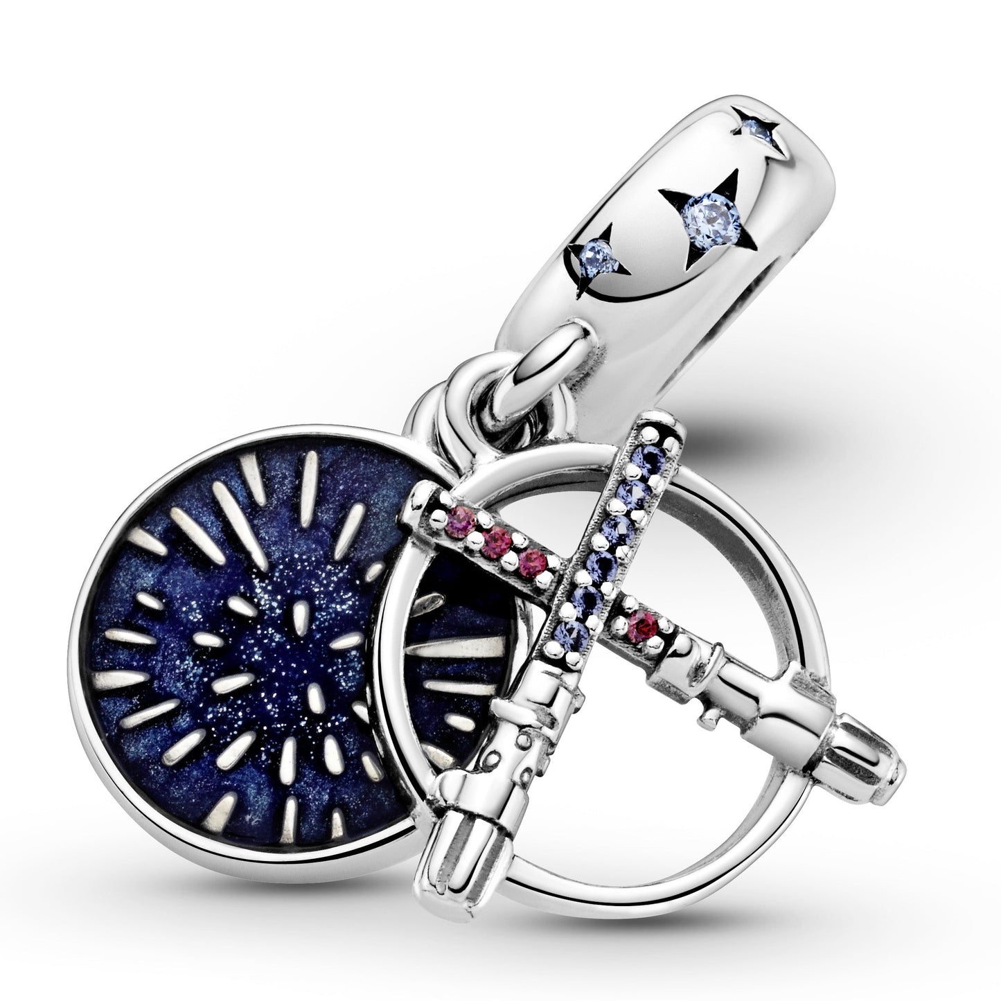 Star Wars Lightsaber Double Dangle Charm