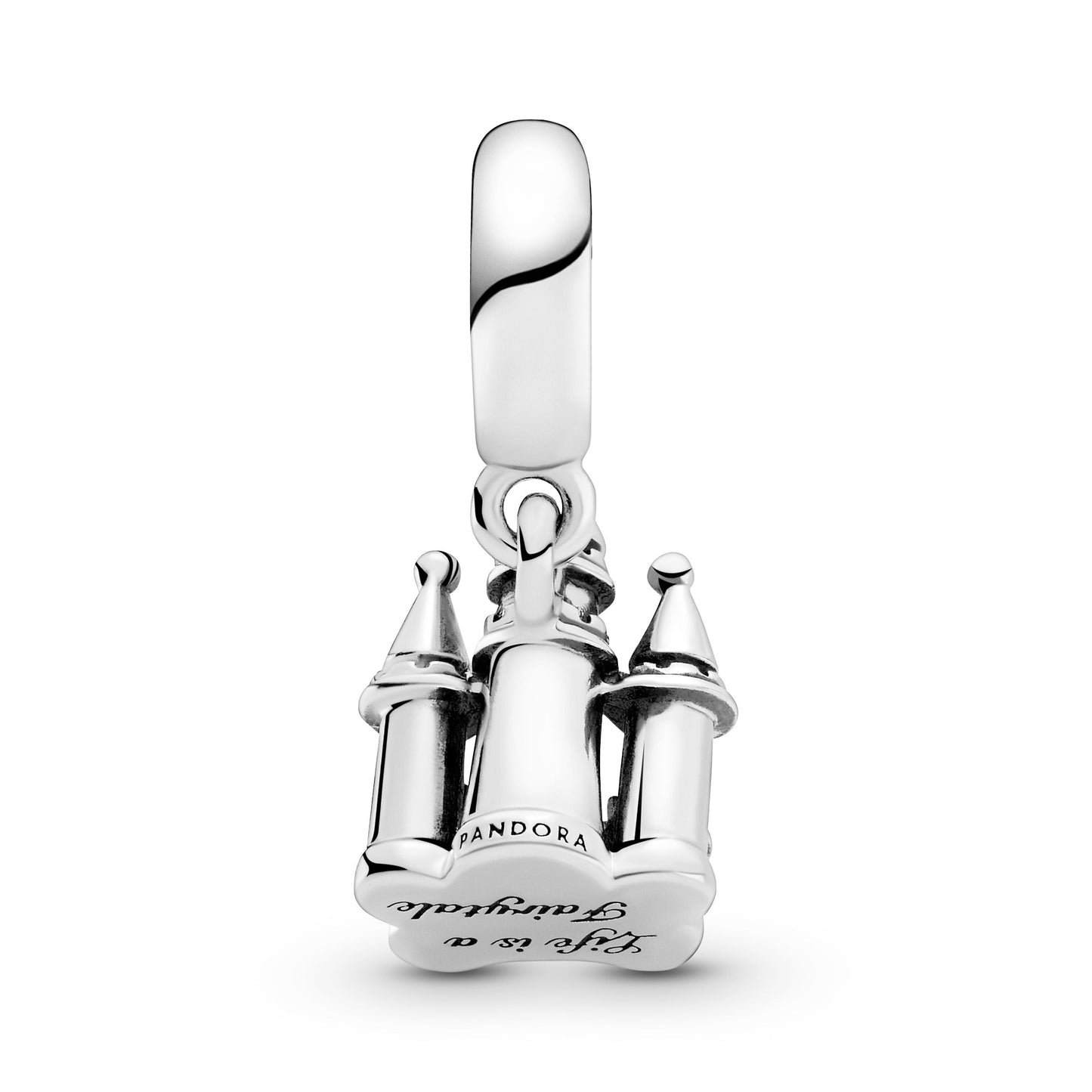 Two-tone Castle Dangle Charm