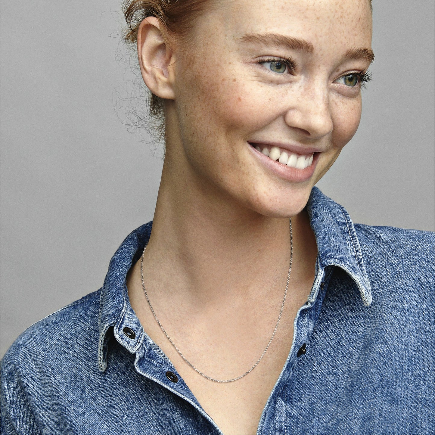 Silver Collier Necklace