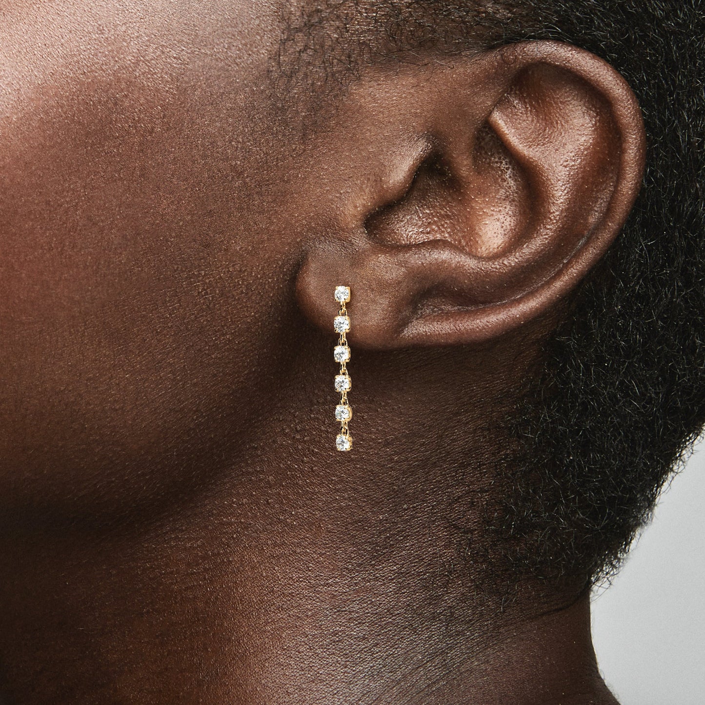 Sparkling Stones Drop Earrings