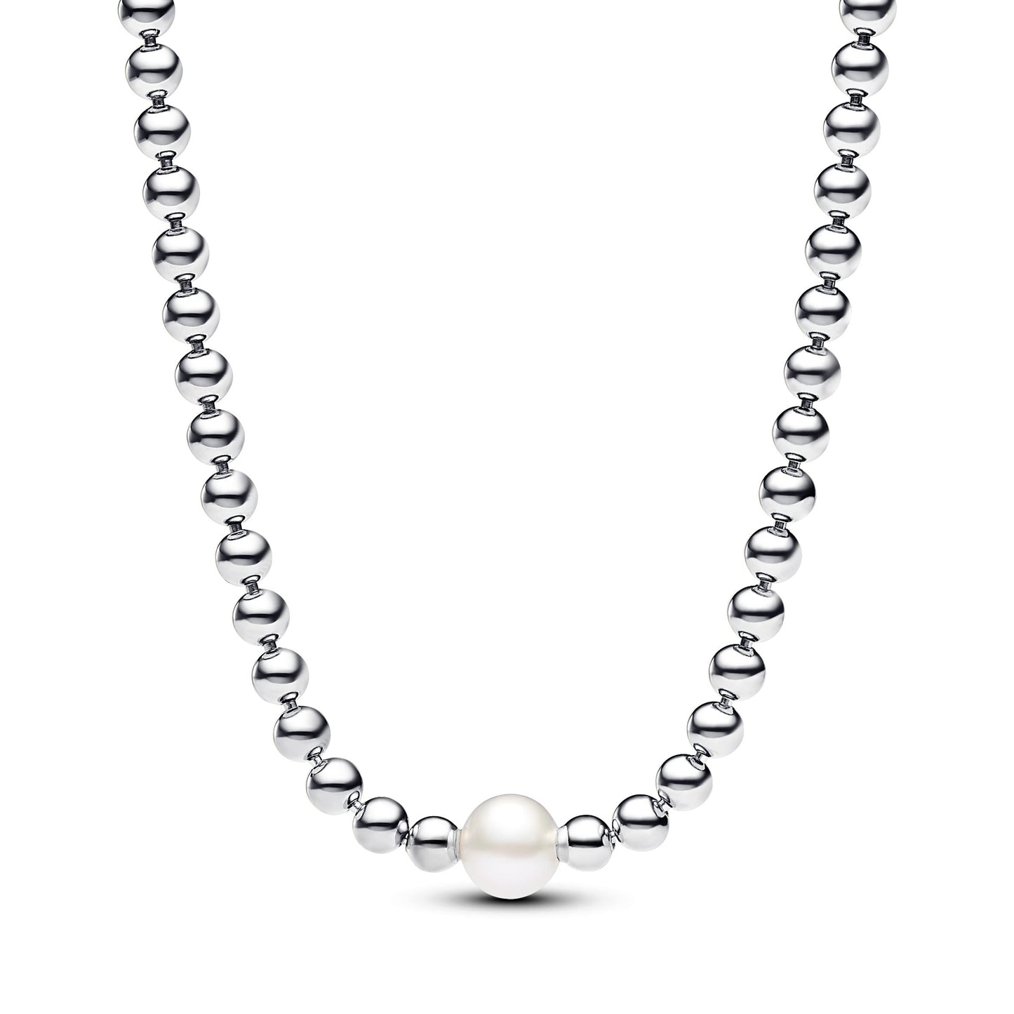 Treated Freshwater Cultured Pearl & Beads Collier Necklace