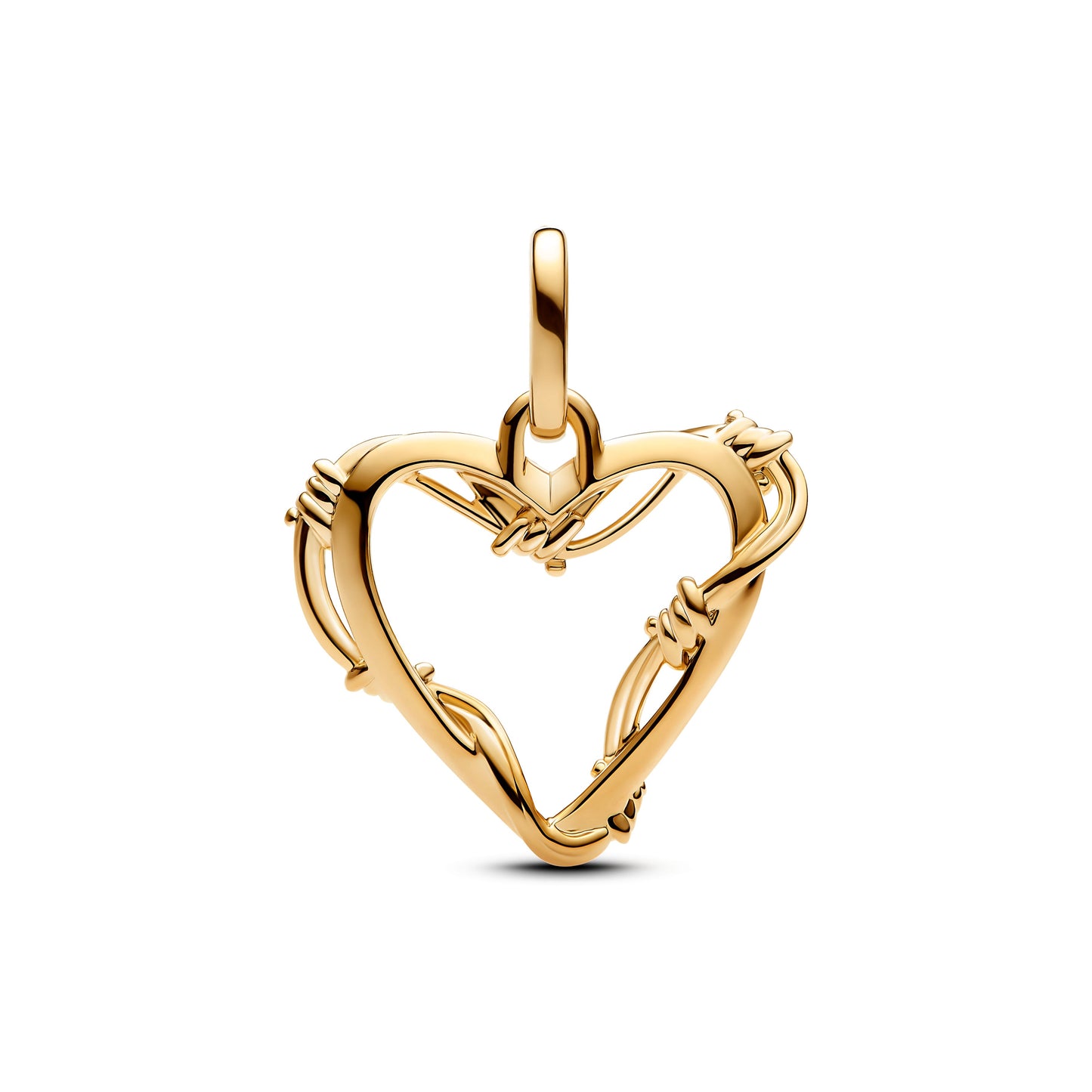 Wire Heart Dangle Charm