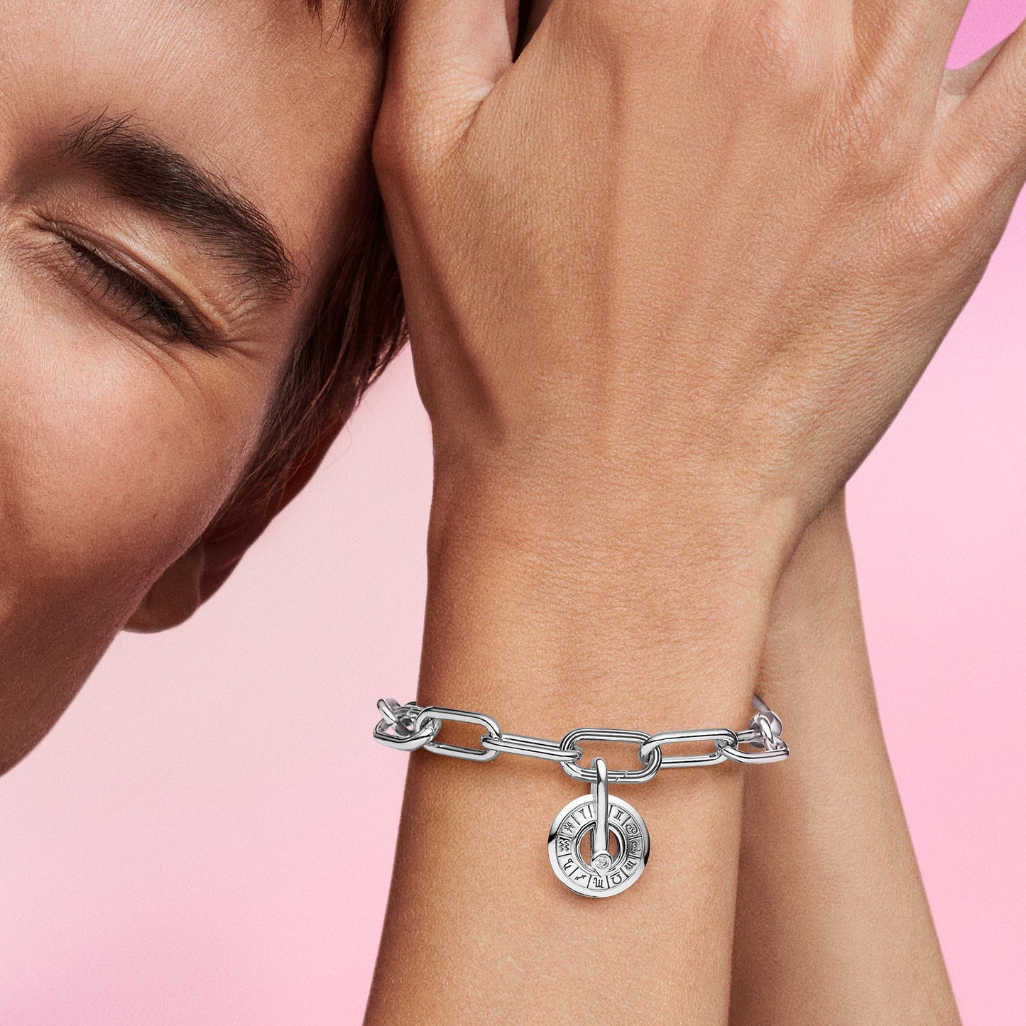 Pandora ME Zodiac Wheel Medallion Charm