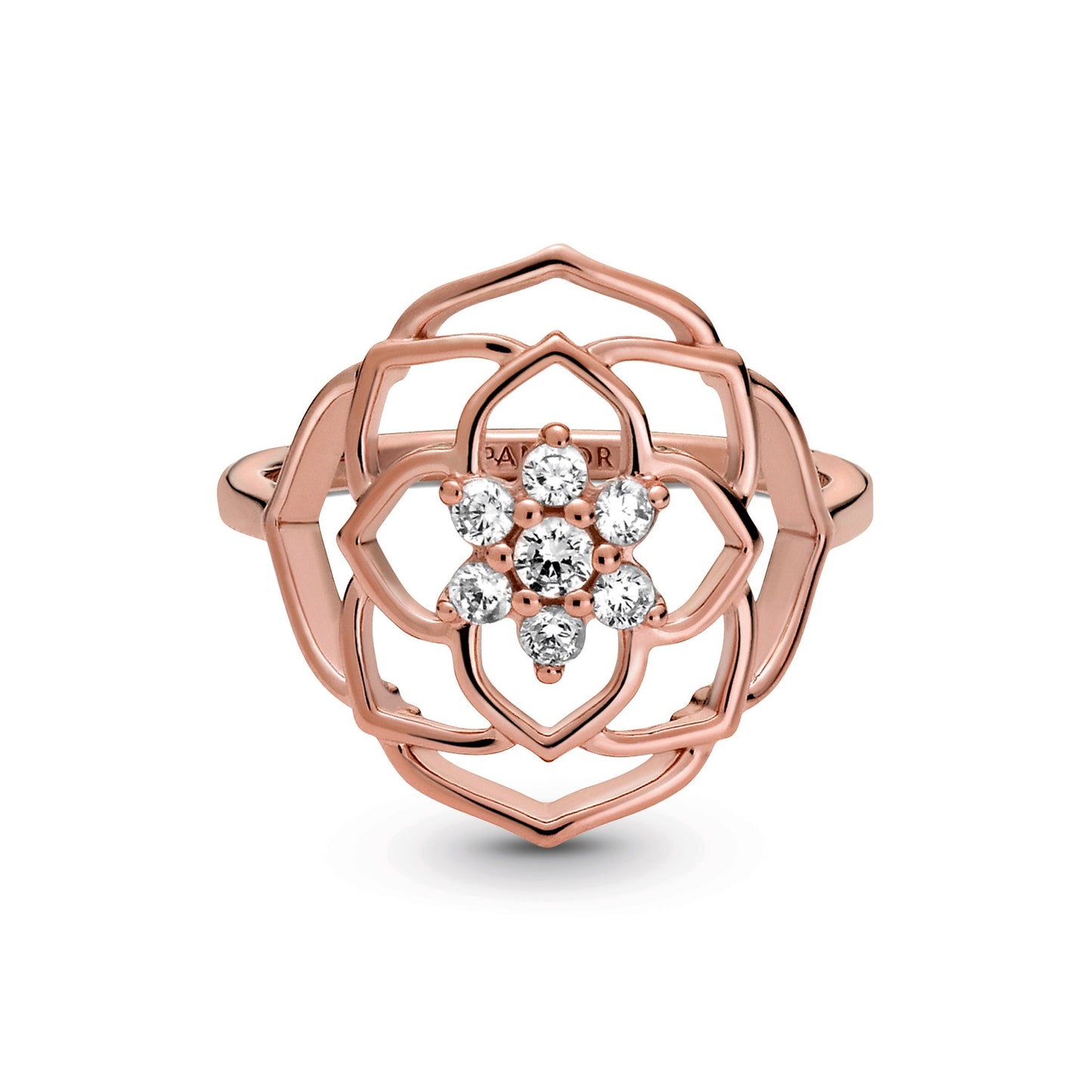 Rose Petals Statement Ring