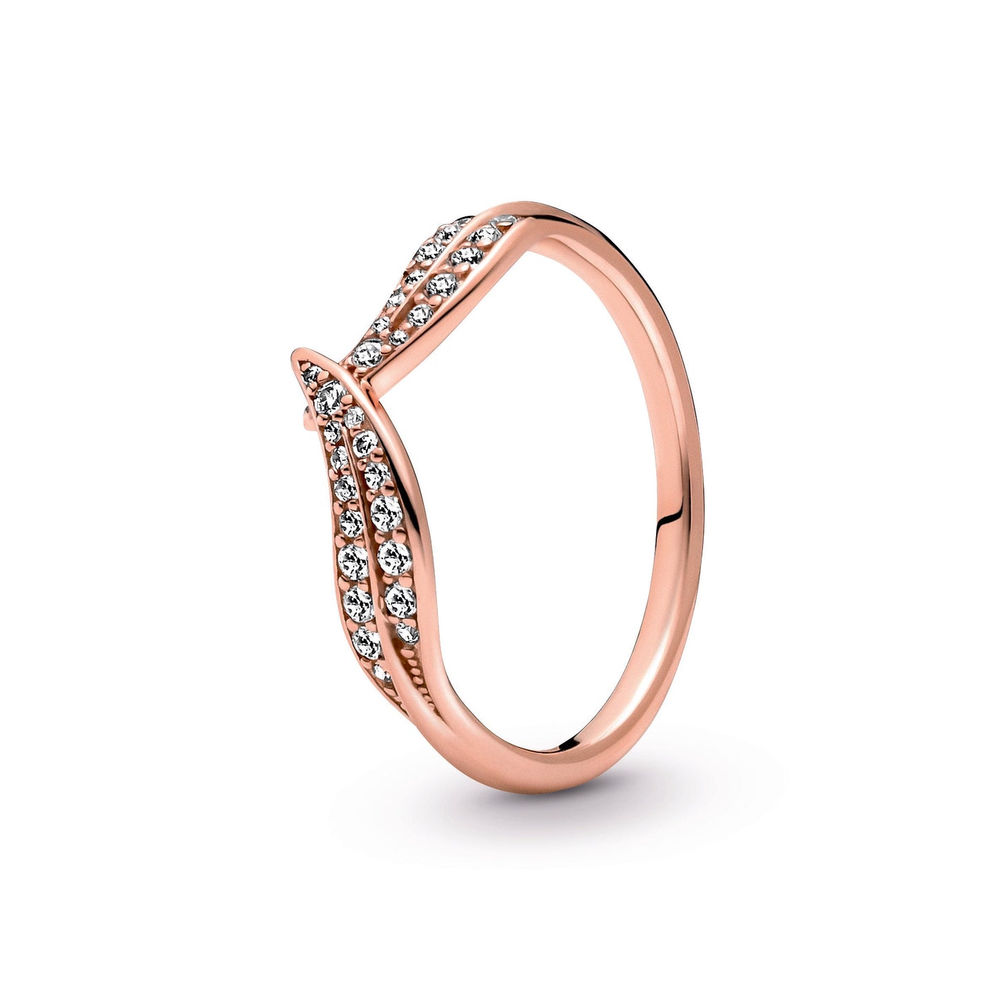 Sparkling Leaves Ring