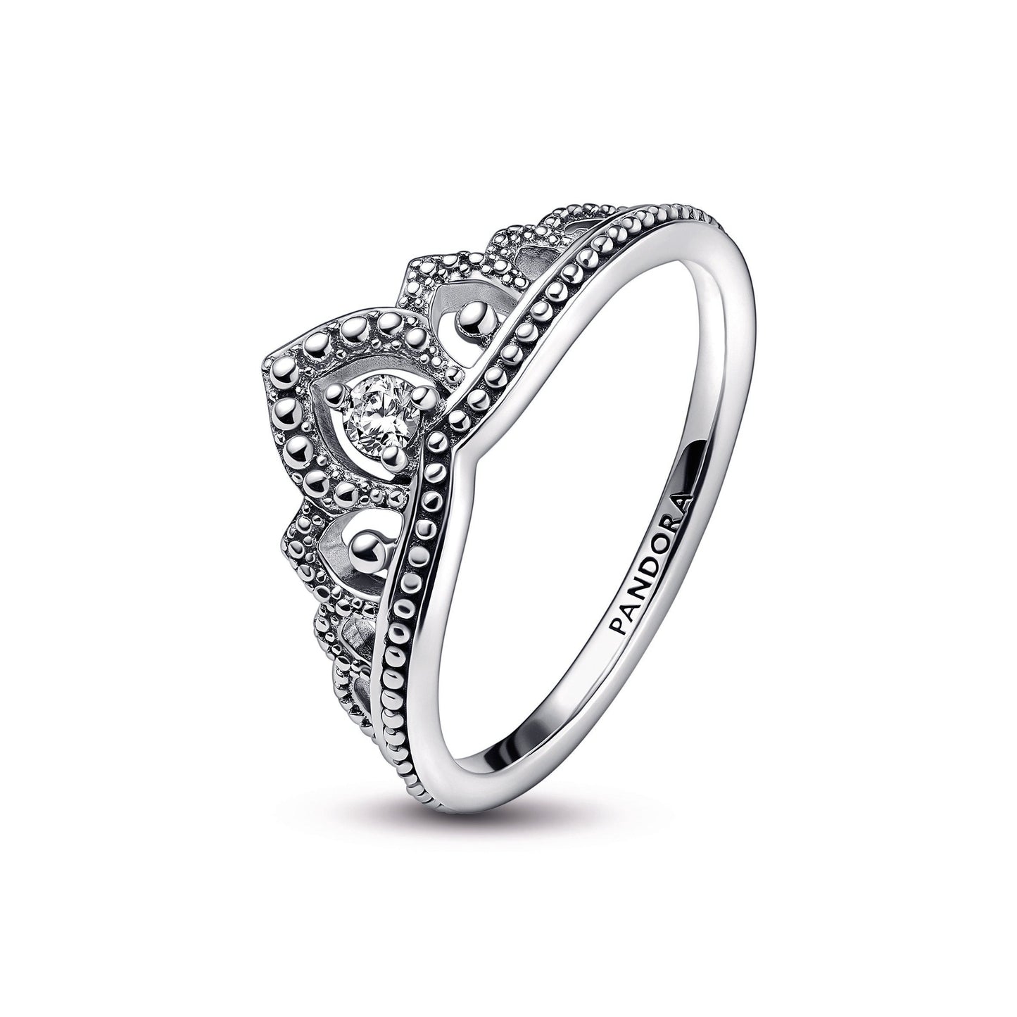 Regal Beaded Tiara Ring