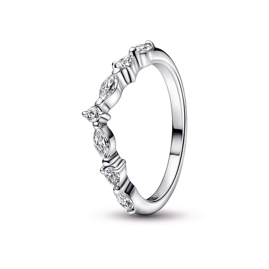 Pandora Timeless Wish Sparkling Alternating Ring