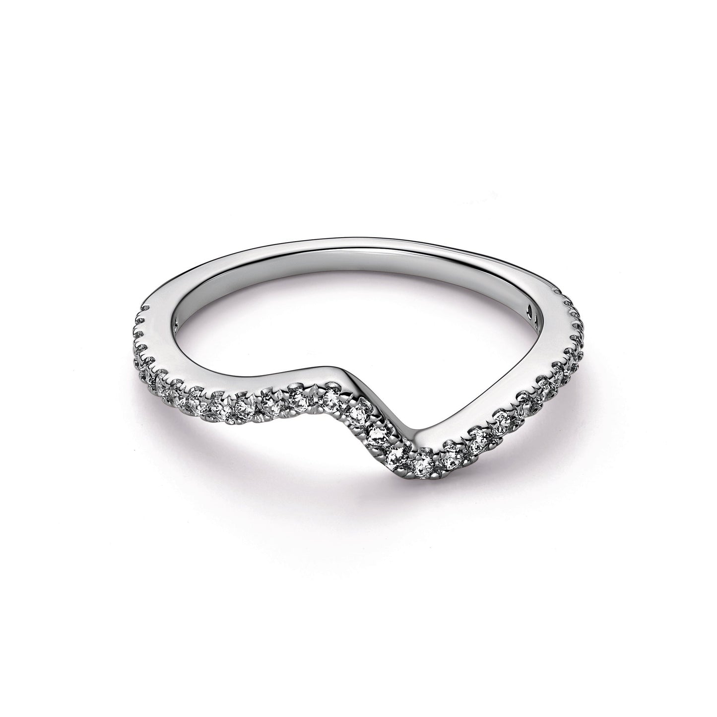 Sparkling Wave Ring