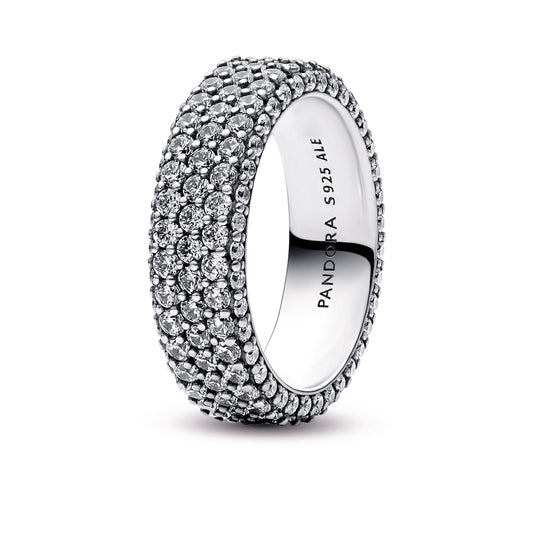Pandora Timeless Pavé Triple-row Ring