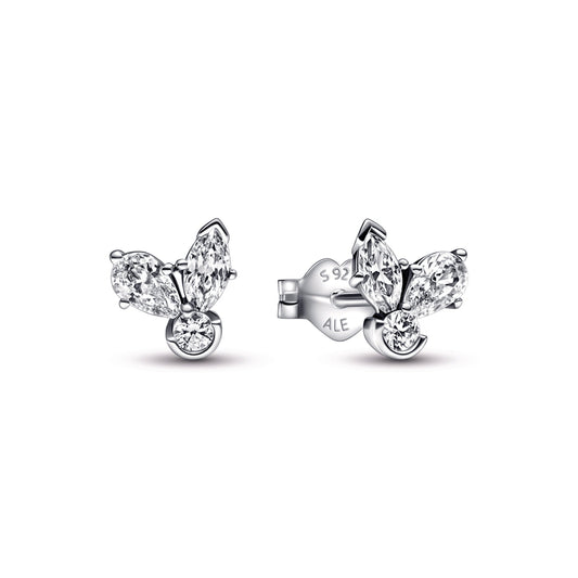 Sparkling Herbarium Cluster Stud Earrings