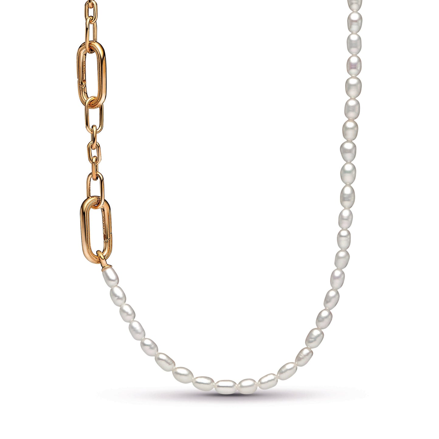Pandora ME Slim Treated Freshwater Cultured Pearl Necklace