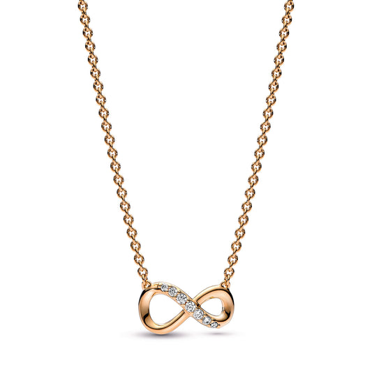 Sparkling Infinity Collier Necklace