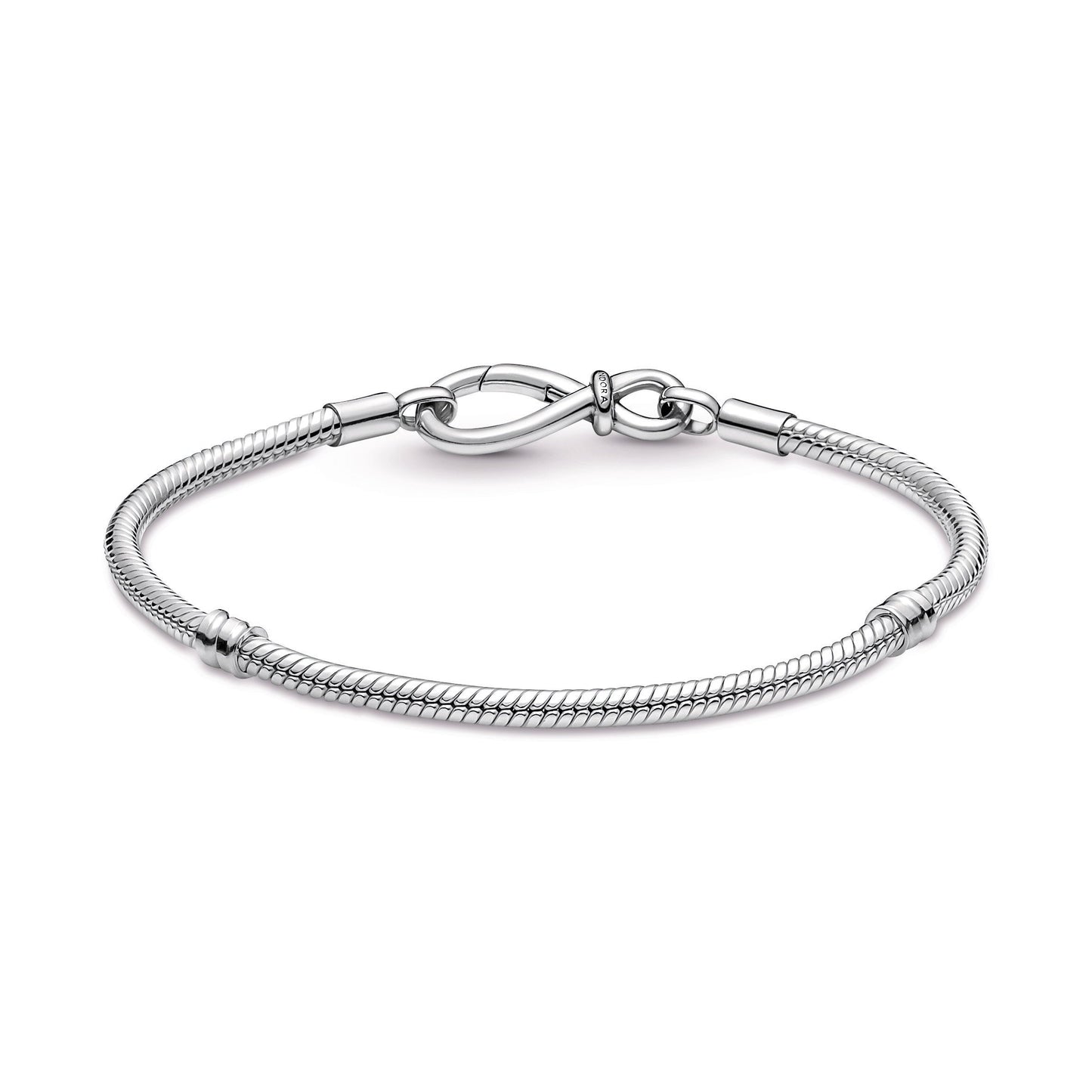 Pandora Moments Infinity Knot Snake Chain Bracelet
