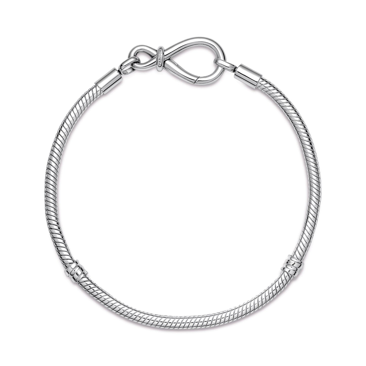 Pandora Moments Infinity Knot Snake Chain Bracelet