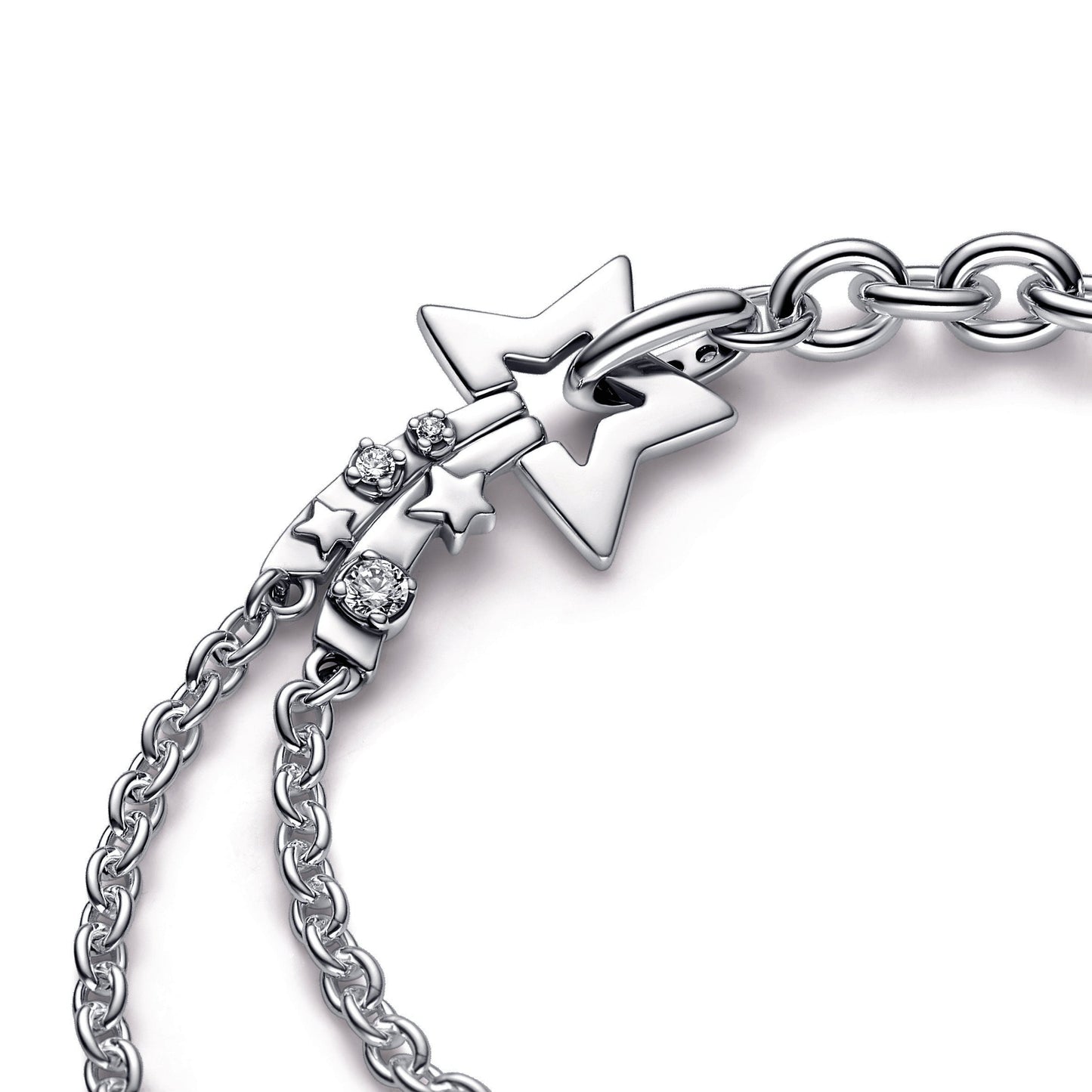 Shooting Star Double Chain Bracelet