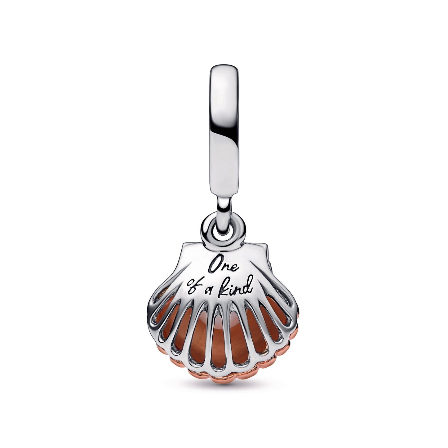 Pandora Club 2023 Sea Shell & Treated Freshwater Cultured Pearl Dangle Charm
