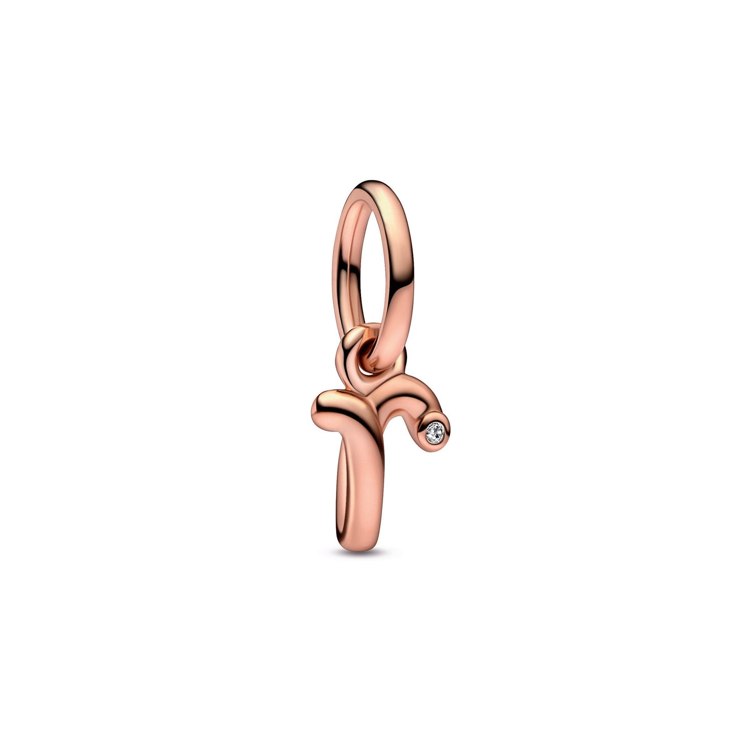 Letter r Script Alphabet Dangle Charm