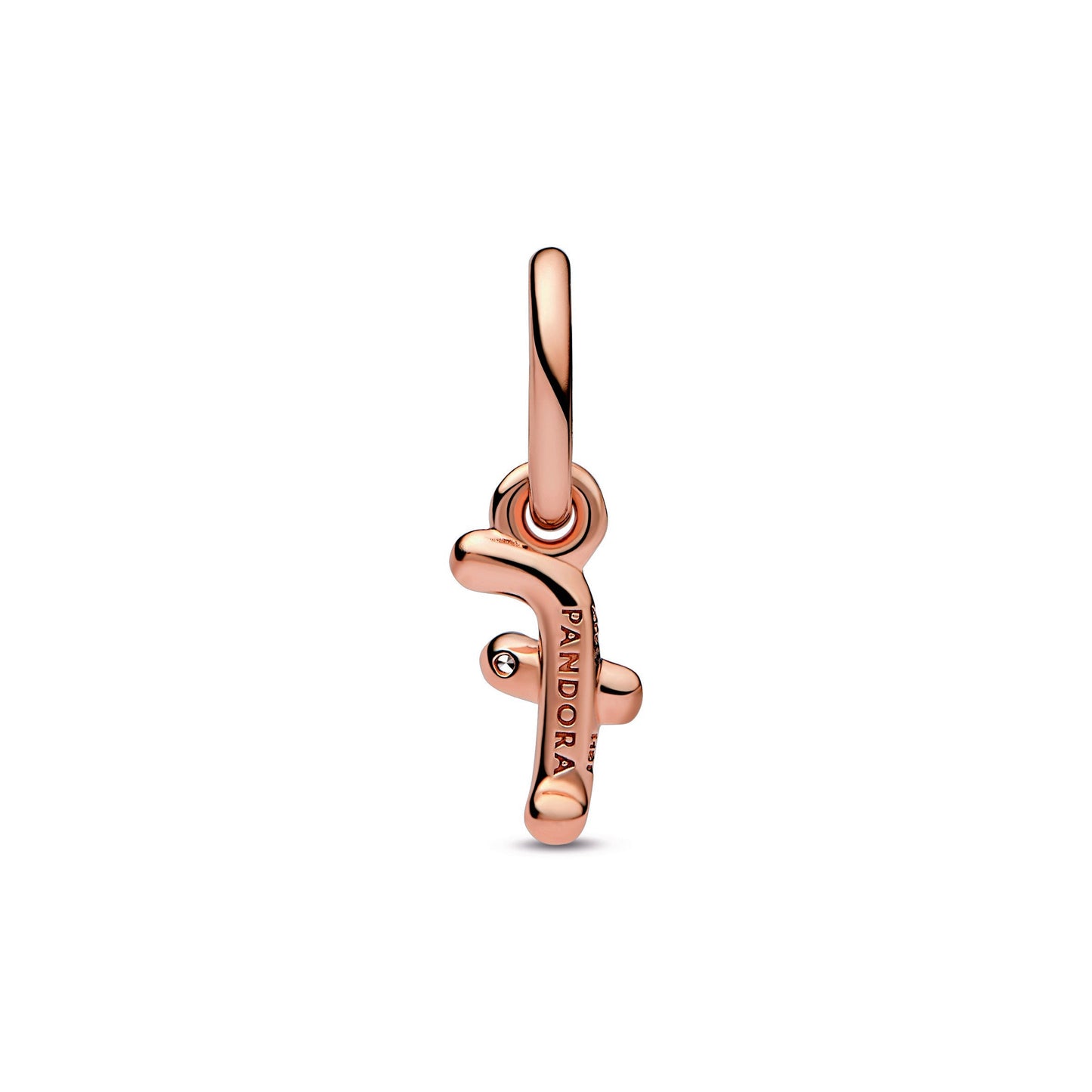 Letter f Script Alphabet Dangle Charm