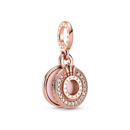 Sparkling Pavé Crown O Dangle Charm