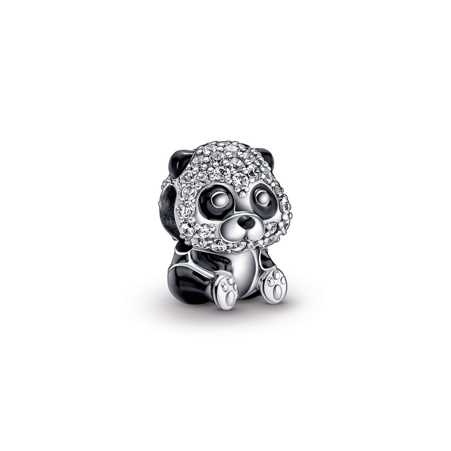 Sparkling Cute Panda Charm