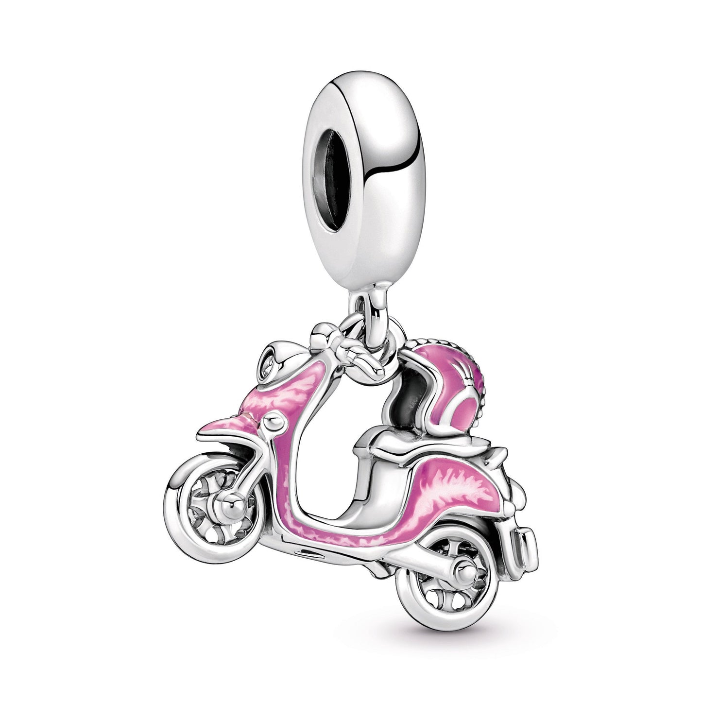 Pink Scooter Dangle Charm