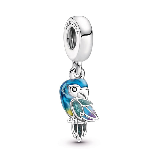 Jungle Paradise Parrot Dangle Charm