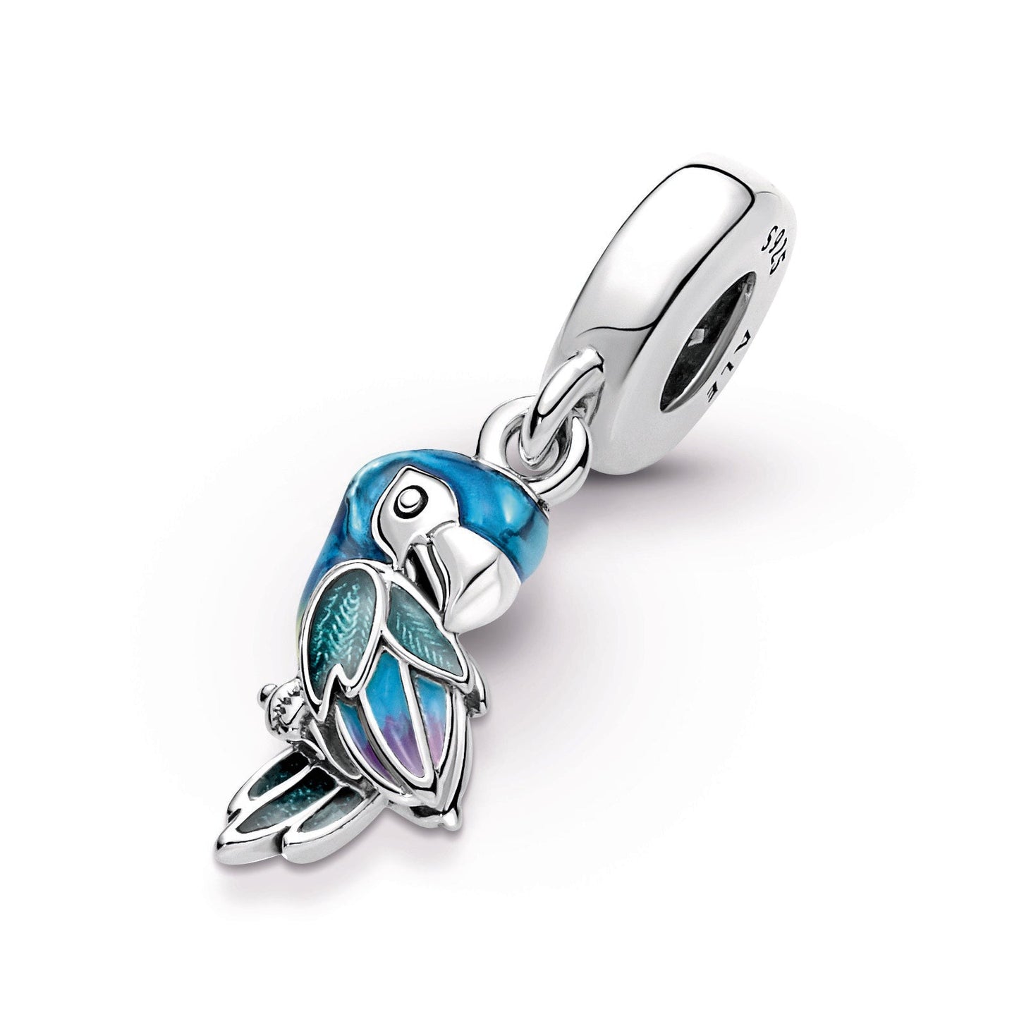Jungle Paradise Parrot Dangle Charm