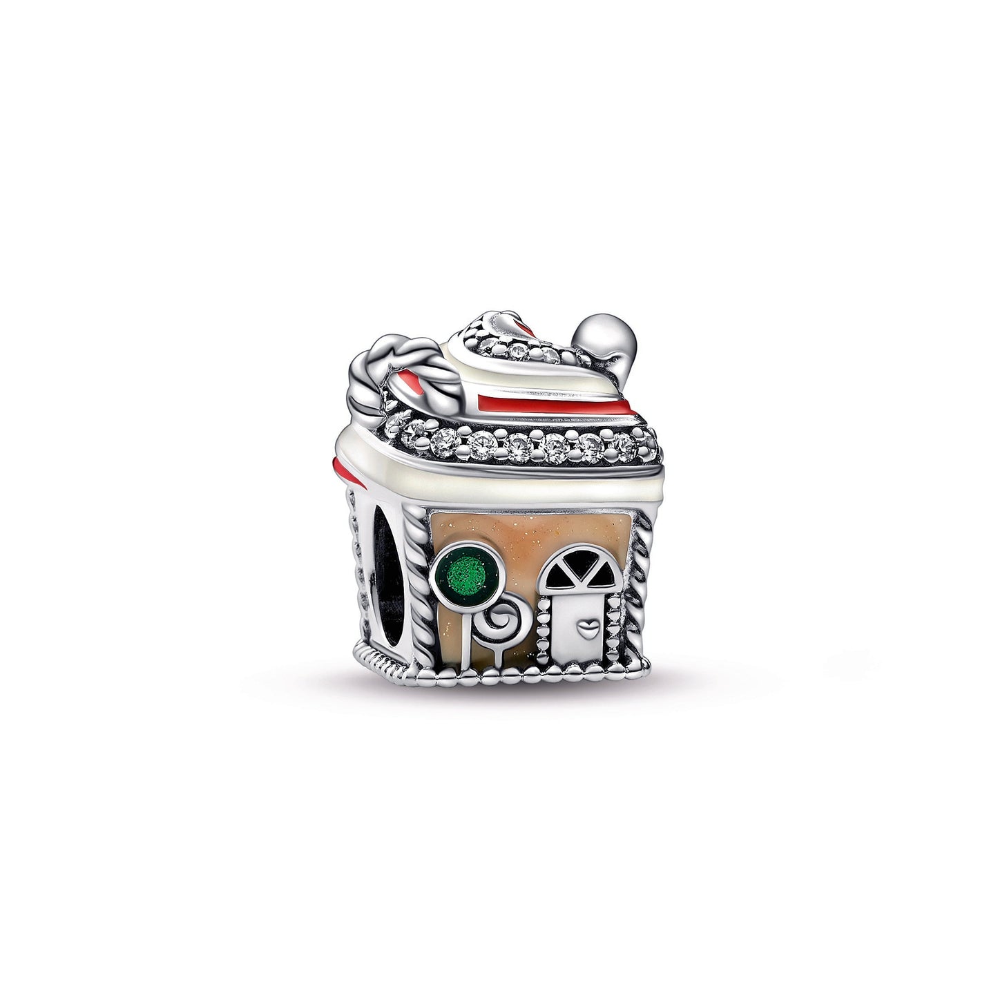 Festive Gingerbread House Charm