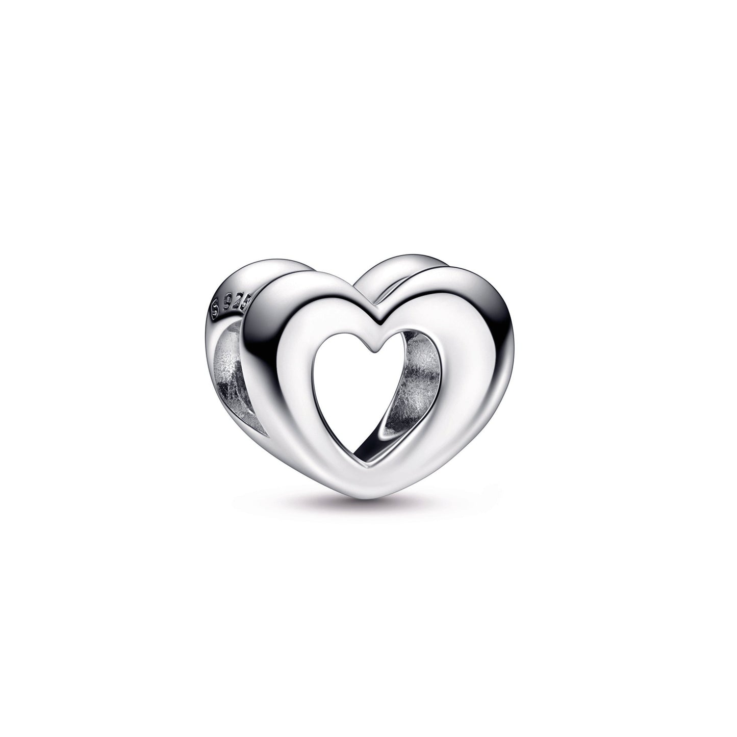 Radiant Open Heart Charm