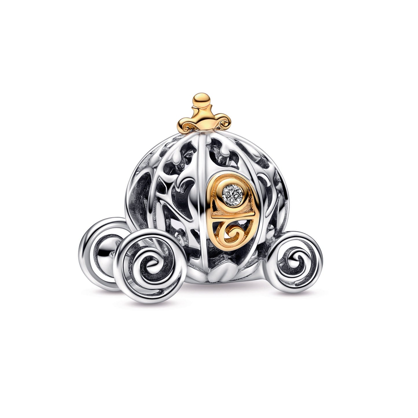 Disney 100th Anniversary Cinderella's Enchanted Carriage Charm