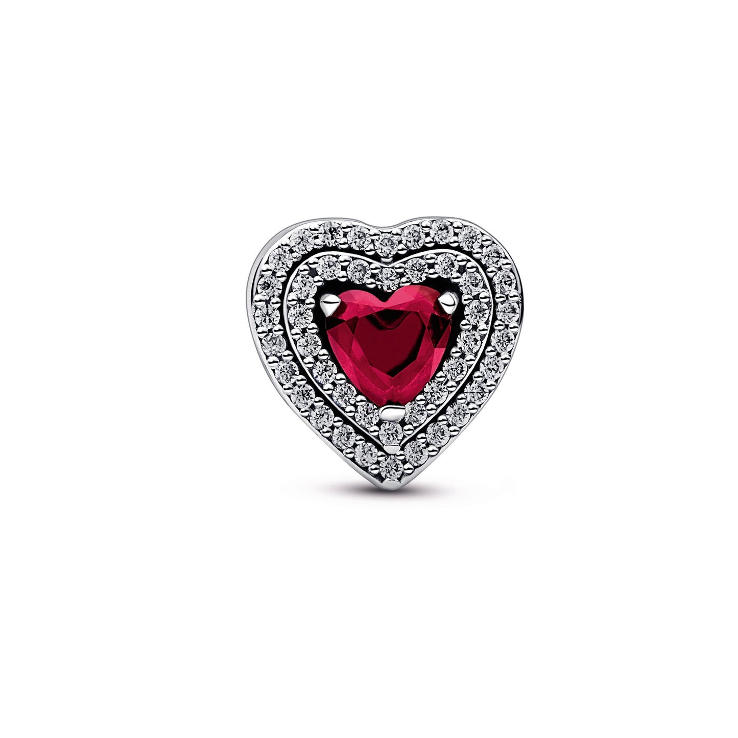 Sparkling Levelled Heart Charm