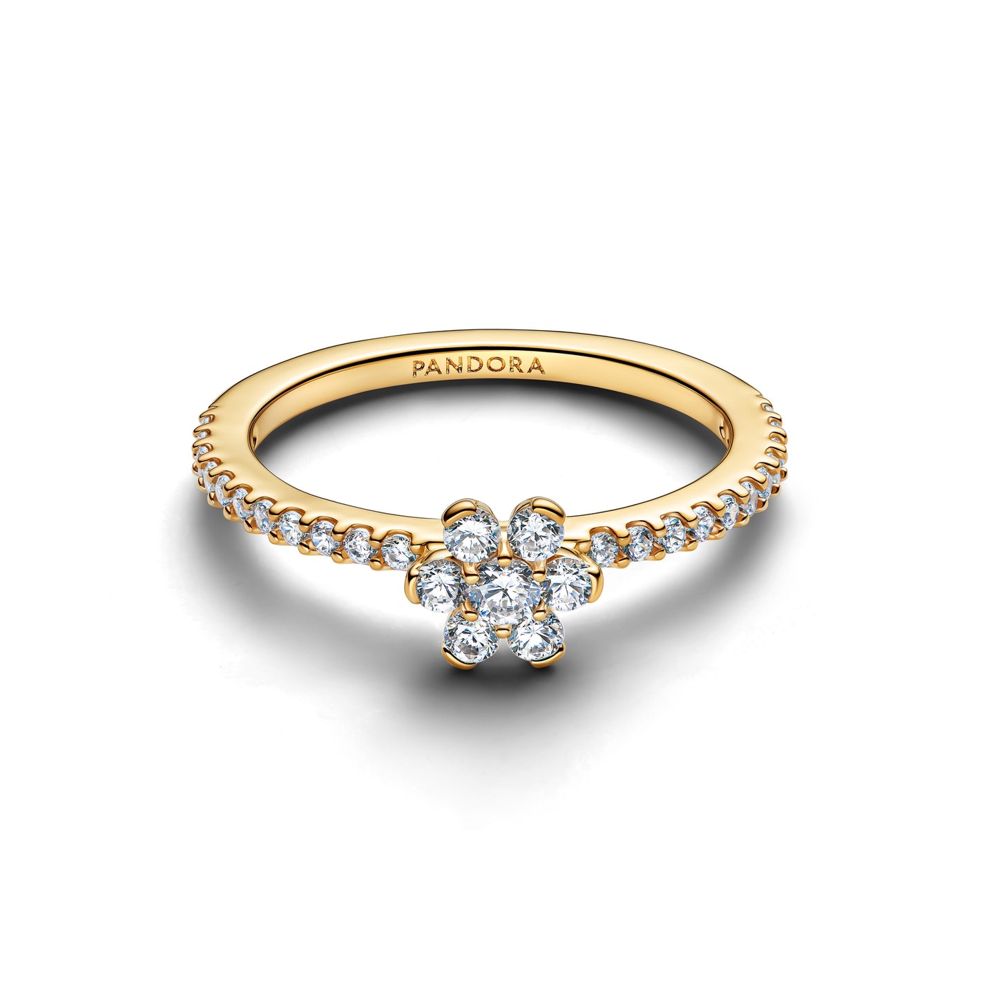 Sparkling Flower Ring