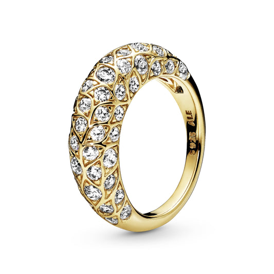 Sparkling Pattern Ring