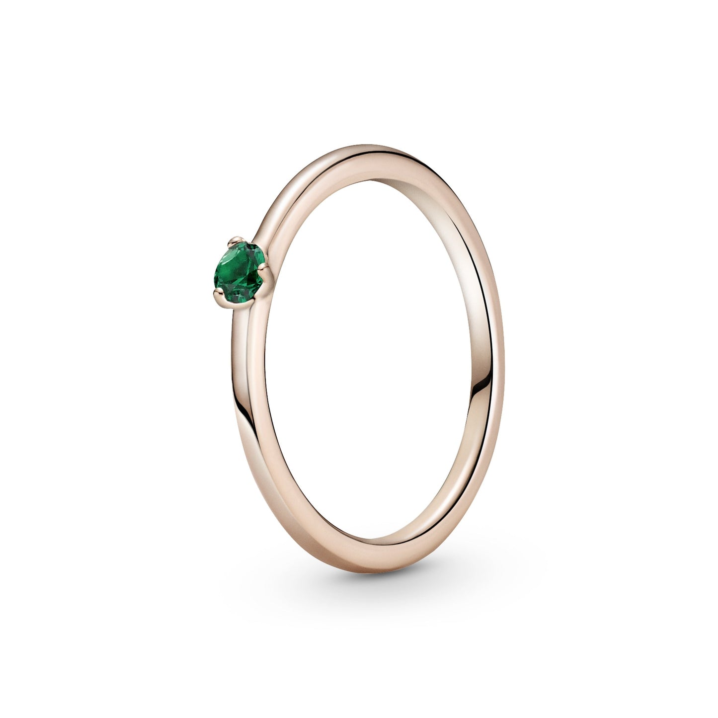 Green Solitaire Ring