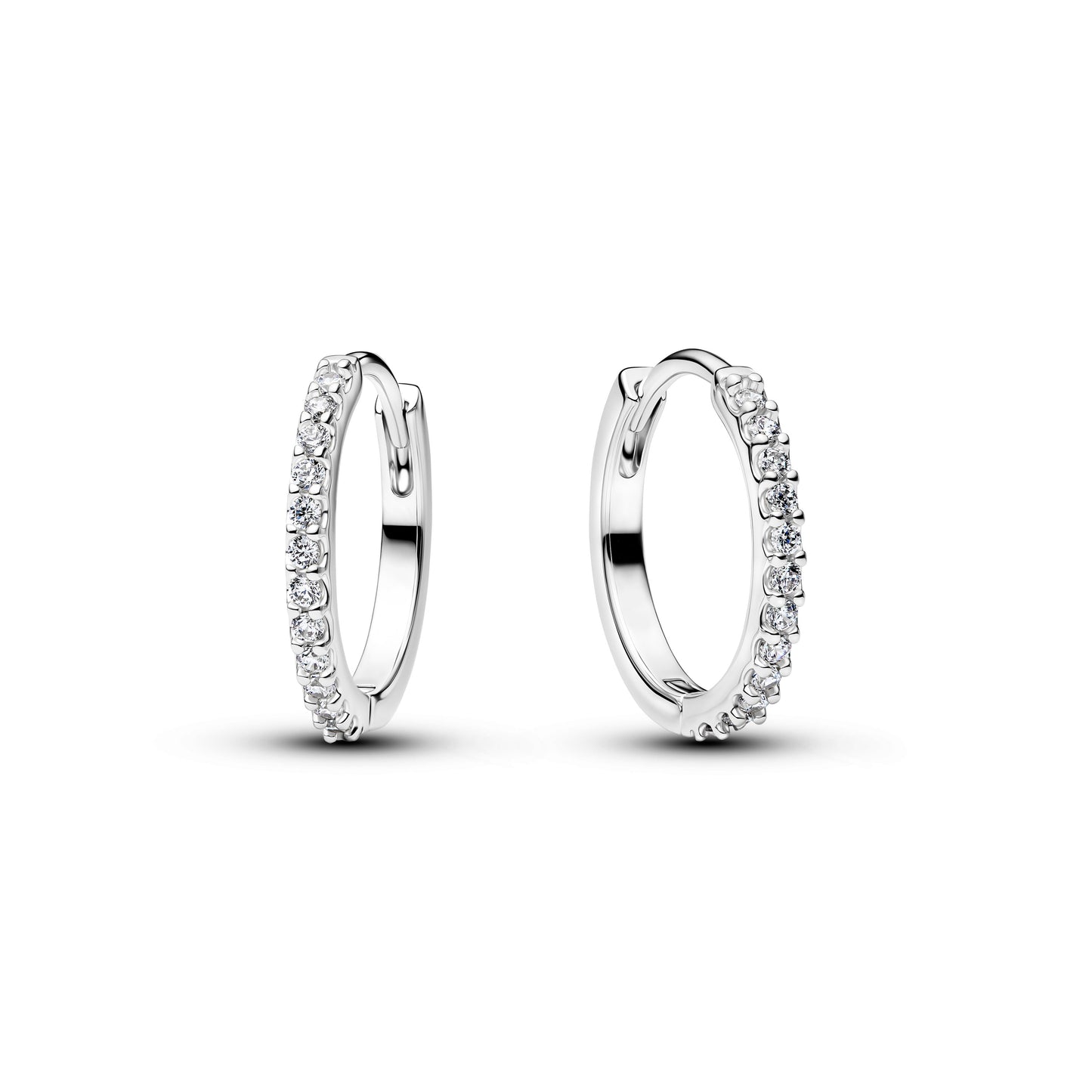 Sparkling Mini Hoop Earrings