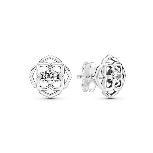 Rose Petals Stud Earrings